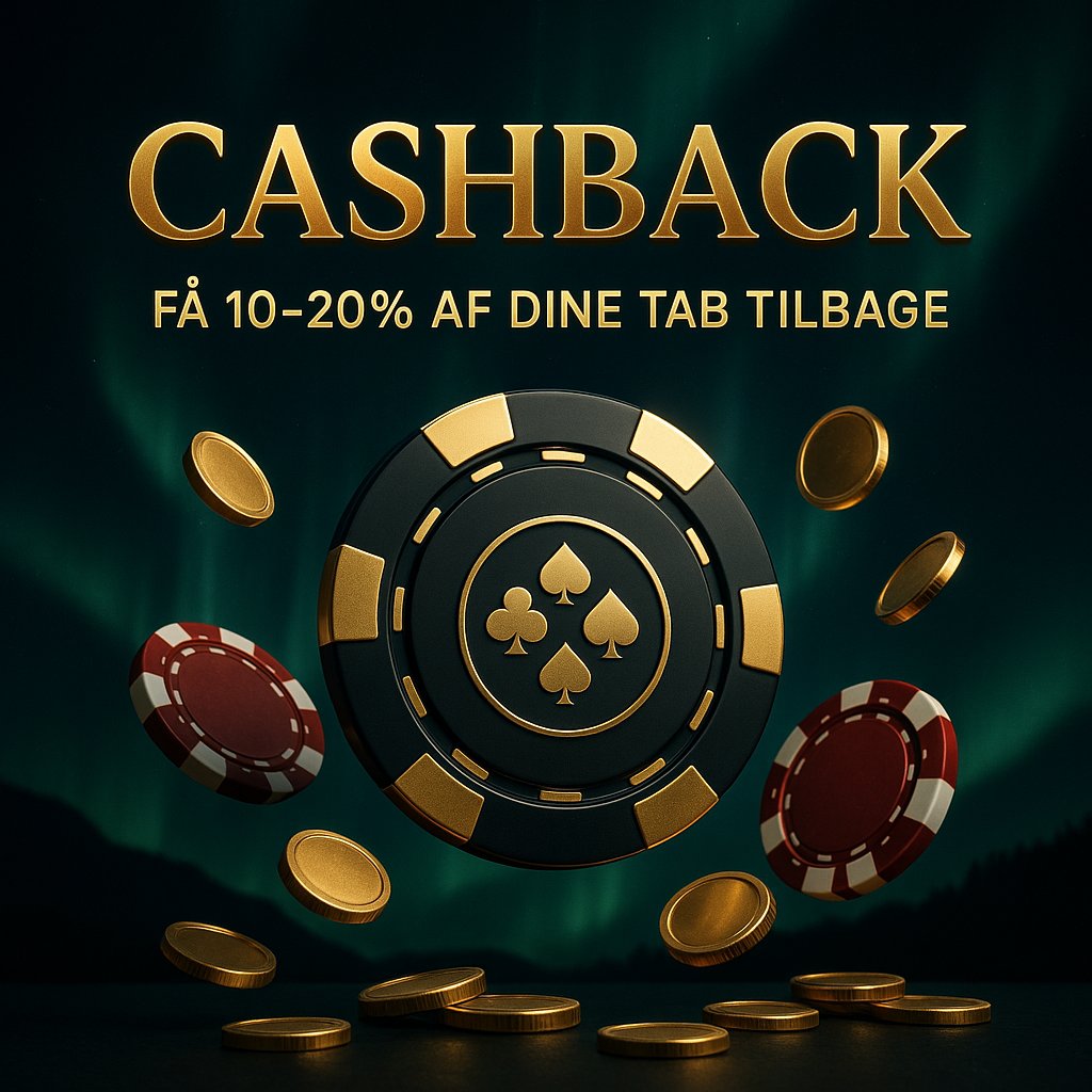 Cashback Casino Danmark — Få 10-20% af Dine Tab Tilbage
