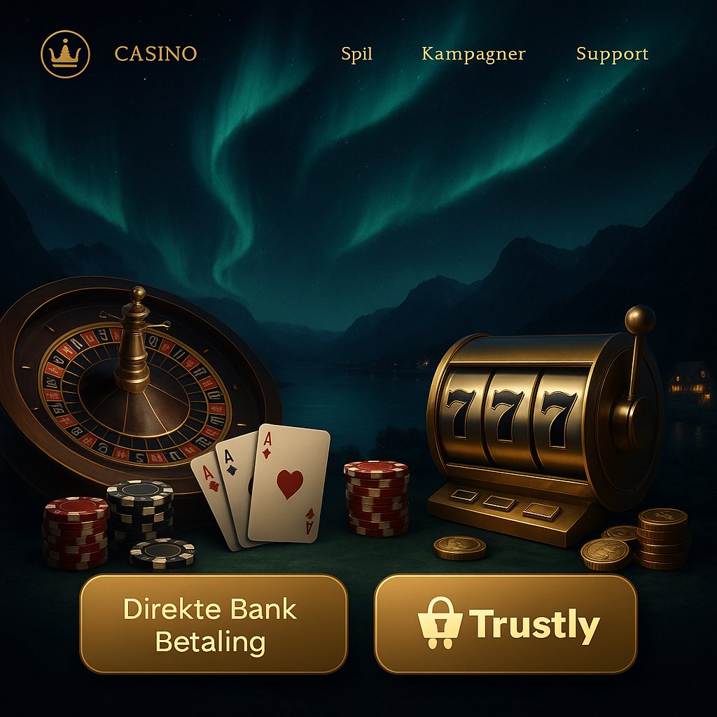 Casino Uden ROFUS med Trustly — Direkte Bankbetaling