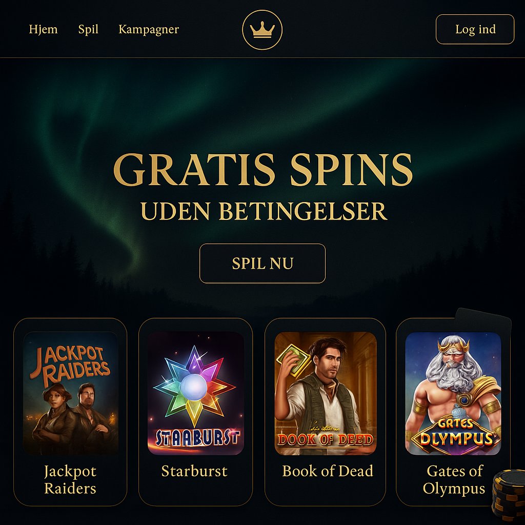 Casino Gratisspins Danmark — Gratis Spins Uden Betingelser