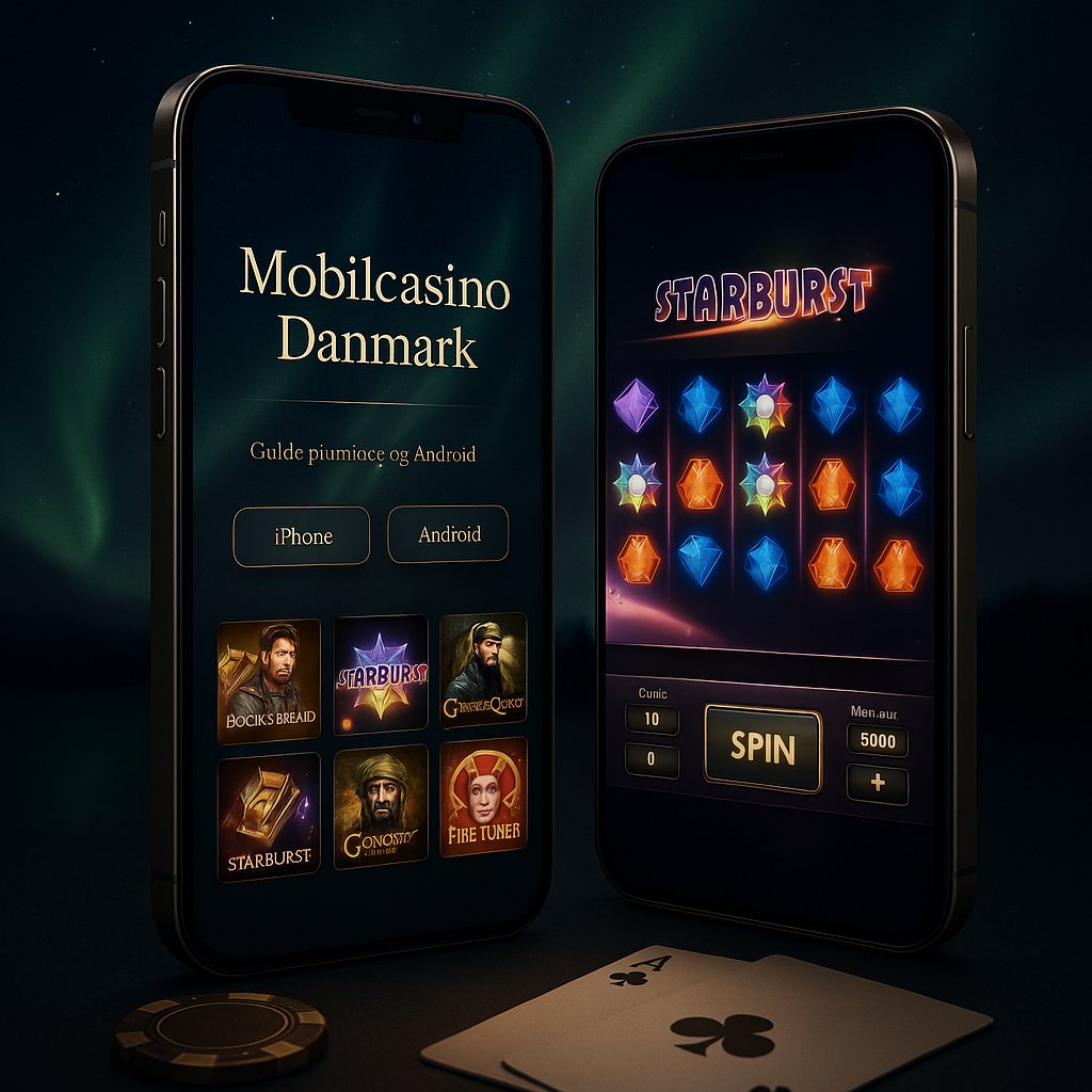 Mobilcasino Danmark — Spil på iPhone og Android
